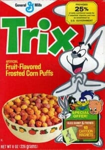 Our phone system has nothing to do with the Trix rabbit