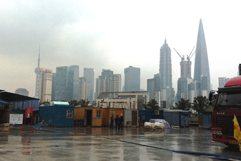 Fosun SOHO site on Shanghai's Bund