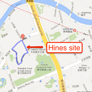 Hines Site Shanghai