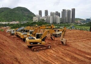 China land sales surge
