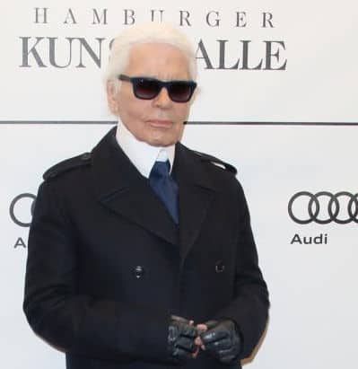 Chanel creative director Karl Lagerfeld