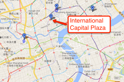 Shanghai International Capital Plaza location