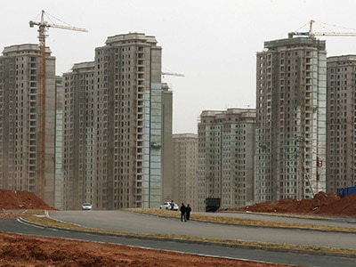 China empty apartments