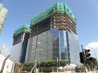 One Harbourgate construction