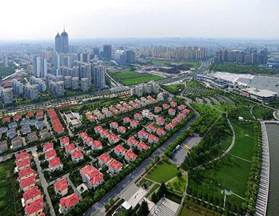 Suzhou Industrial Park, in the eastern side of the city