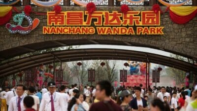People in Hunan province will soon have a Wanda theme parking closer to home which they are likely to ignore