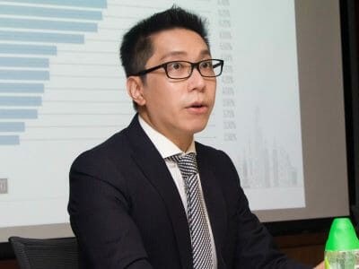 Knight Frank's Thomas Lam believes Hong Kong is the first stop for Chinese capital