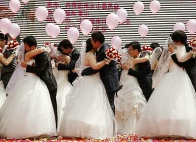 First comes love and then comes marriage. And if you want to buy a home in China, divorce is what comes after that