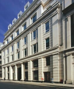Asian Growth Properties new 20 Moorgate office building is home an arm of the Bank of England 