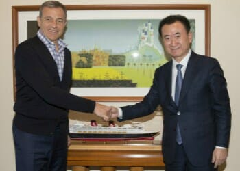 Walt Disney Company Chairman and CEO Robert A. Iger and Wanda boss Wang Jianlin make peace despite being bitter rivals 