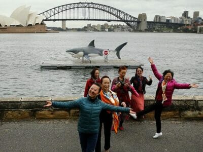 Chinese tourists Australia