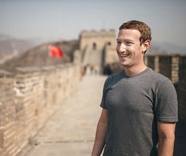 Mark Zuckerberg Beijing