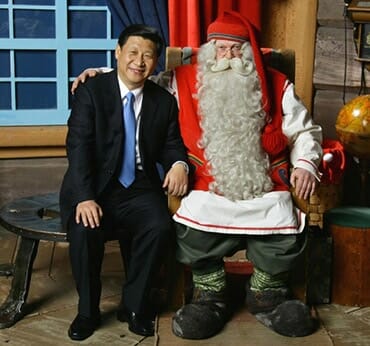 Santa Xi Jinping
