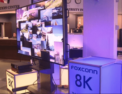Foxconn 8K displays