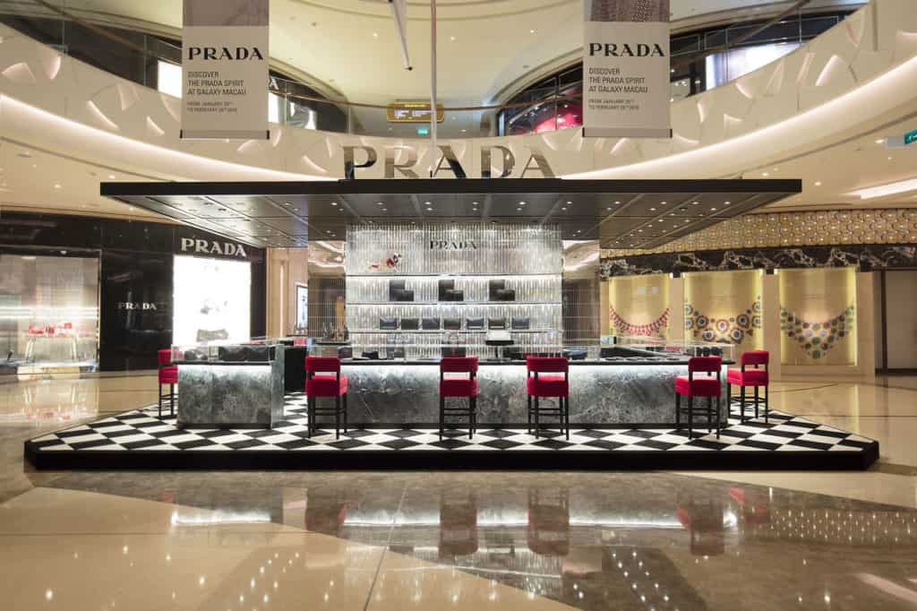 Prada Enchanted: new pop-up stores